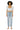 Kancan - Oceane High-Rise Slim Straight Jeans with Paint Splatter and Frayed Hem (28" Inseam) - KC8708M ST-SaltTree
