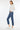 Kancan - Pamela Mid-Rise Slim Straight Jeans (27" Inseam) - KC20055D-SaltTree