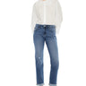 Kancan - Pamela Mid-Rise Slim Straight Jeans (27" Inseam) - KC20055D-SaltTree
