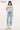 Kancan - Tiffany Essentials Low-Rise Straight Jeans (28" Inseam) - KC20110ML-SaltTree