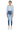 Kancan - Women's HIGH Waist Ankle Length Two Button Jeans - KC7317-SaltTree