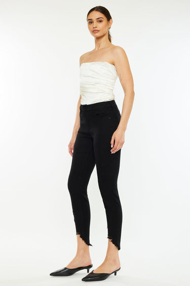 Kancan - Women's High Rise Ankle Skinny Jeans - kc8395-SaltTree