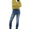 Kancan - Women's High Rise Ankle Skinny Jeans - kc8395st-SaltTree