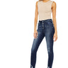 Kancan - Women's High Rise Ankle Skinny Jeans - kc8433 ST-SaltTree