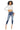 Kancan - Women's High Rise Ankle Skinny Jeans - kc9204d with kc8395-SaltTree