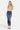 Kancan - Women's High Rise Button Fly Distressed Super Skinny Jeans - kc7113 ST-SaltTree