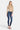 Kancan - Women's High Rise Button Fly Distressed Super Skinny Jeans - kc7113 ST-SaltTree