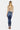 Kancan - Women's High Rise Button Fly Distressed Super Skinny Jeans - kc7113 ST-SaltTree