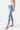 Kancan - Women's High Rise Button Fly Distressed Super Skinny Jeans - kc7310 ST-SaltTree