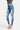 Kancan - Women's High Rise Button Fly Distressed Super Skinny Jeans - kc7310 ST-SaltTree