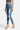 Kancan - Women's High Rise Button Fly Distressed Super Skinny Jeans - kc7310 ST-SaltTree