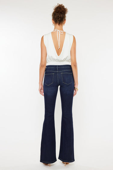 Kancan - Women's Mid-Rise Flare Boot Cut Jean - kc6102 - Final Sale-SaltTree