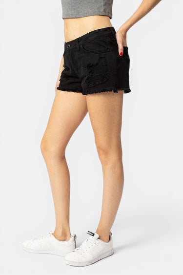 Kancan - Women's Mid Rise Shorts - kc8377 ST-SaltTree