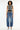 Kancan - Yolanda Low Slung Horseshoe Jeans (27" Inseam) - KC2592D-SaltTree