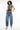 Kancan - Yolanda Low Slung Horseshoe Jeans (27" Inseam) - KC2592D-SaltTree