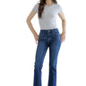 Mica Denim - Classic Mid-Rise Bootcut Jeans (32" Inseam) - MDP-B511-SaltTree