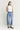 Mica Denim - High Rise Barrel-Leg Cuffed Hem Jeans (26"-29.5" Inseam) - MDP-W3525LT-SaltTree