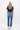 Mica Denim - High Rise Distressed Straight Jeans (28" Inseam) - MDP-T248-SaltTree