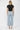 Mica Denim - High Rise Raw Hem Ankle Wide Leg Jeans (27" Inseam) - MDP-W3034LT-SaltTree