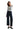 Mica Denim - High-Rise Wide-Leg Ankle Jeans in Glitter Fabric (29" Inseam) - MDP-W3707-SaltTree
