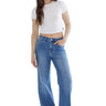 Mica Denim - High-Rise Wide-Leg Jeans in Classic Indigo (32" Inseam) - MDP-W3375-SaltTree
