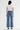 Mica Denim - High Rise Wide Leg Jeans with Distressed Hem (28" Inseam) - MDP-W3218-SaltTree