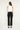 Mica Denim - Mid-Rise Ankle Straight Jeans - Solid Black (28" Inseam) - MDP-T598BLK-SaltTree