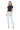 Mica Denim - Super High Rise Raw Hem Easy Skinny Jeans (Inseam 27") - MDP-S3495