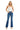 Risen Jeans - Tummy Control High Rise Flare Jeans (33" Extra Long Inseam) - PF21487 - Final Sale-SaltTree