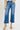 Risen Jeans - Tummy Control Mid Rise Crop Wide Leg Jeans (26.5" Inseam) - RDP5926-SaltTree
