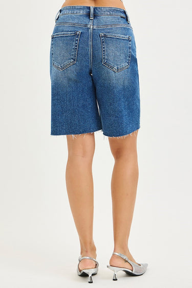 Risen Jeans - High Rise Bermuda Shorts (10" Inseam) - RDS6285
