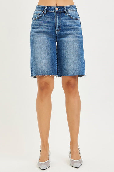 Risen Jeans - High Rise Bermuda Shorts (10" Inseam) - RDS6285