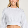 Reflex - Basic Fleece Cropped Sweatshirt - T2055-SaltTree