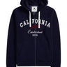 Reflex - California Embroidered Fleece Zip Up Hoodie - JK330-SaltTree