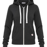 Reflex - Solid Fleece Zip-up Hoodie Jackets - J415-SaltTree