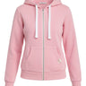 Reflex - Solid Fleece Zip-up Hoodie Jackets - J415-SaltTree