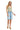 Risen Jeans - High Rise Bermuda with Side Tab Detail (10" Inseam) - RDS6294