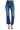 Risen Jeans - High Rise Crop Straight Button Down Distressed Jeans (27" Inseam) - RDP5585sz-SaltTree