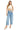 Risen Jeans - High Rise Crop Wide Barrel Cargo Pocket Pants (25" - 27.5" Inseam) - PG21142L-SaltTree