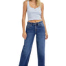 Risen Jeans - High Rise Cropped Boyfriend Jeans with Versatile Cuffed Hem (26.5" Inseam) - RDP5976-SaltTree