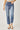 Risen Jeans - High-Rise Cropped Straight Leg Jeans with Distressed Raw Hem (27" Inseam) - RDP5250-SaltTree