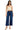 Risen Jeans - High Rise Cropped Wide Leg Jeans in Vintage Dark Indigo (27" Inseam) - RDP5921-SaltTree