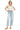 Risen Jeans - High Rise Slouchy Crop Barrel Jeans (27" Inseam) - PGC21742-SaltTree