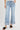 Risen Jeans - High Rise Tummy Control Wide Cuffed Jeans (28" Inseam) - RDP5974-SaltTree