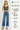 Risen Jeans - High Rise Tummy Control Wide Cuffed Jeans (28" Inseam) - RDP5974-SaltTree
