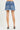 Risen Jeans - Low Rise Mess Junkyard Skort (3.5" Inseam / 11.5" Length) - RDS6406-SaltTree