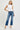 Risen Jeans - Mid-Rise Ankle Straight Cuffed Jeans with Released Shadow Hem (27.25" Cuffed Inseam) - RDP5311-SaltTree