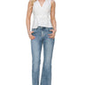 Risen Jeans - Mid-Rise Basic Flare Leg Jeans (33" Inseam) - RDP5740-SaltTree