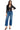 Risen Jeans - Tummy Control Elastic Band High Rise Crop Wide Jeans (27" Inseam) - RDP5909-SaltTree