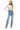 Risen Jeans - Tummy Control High Rise Straight Distressed Jeans (32.5" Inseam) - RDP5956-SaltTree